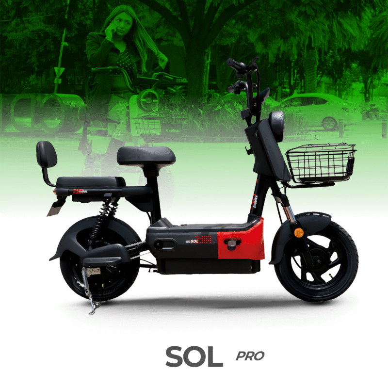 BICICLETA ELECTRICA SOL PRO BATERÍA EXTRAÍBLE